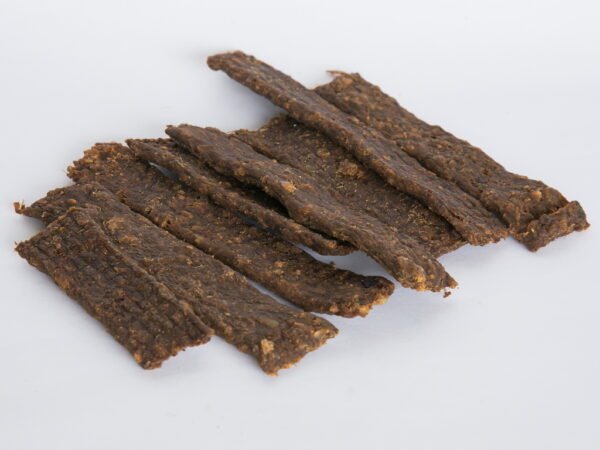 "vleesstrips fazant hondensnack zacht en eiwitrijk"