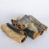 Gerookte Zalmhuid met Vlees "gerookte zalmhuid met vlees hondensnack smaakvol en natuurlijk"