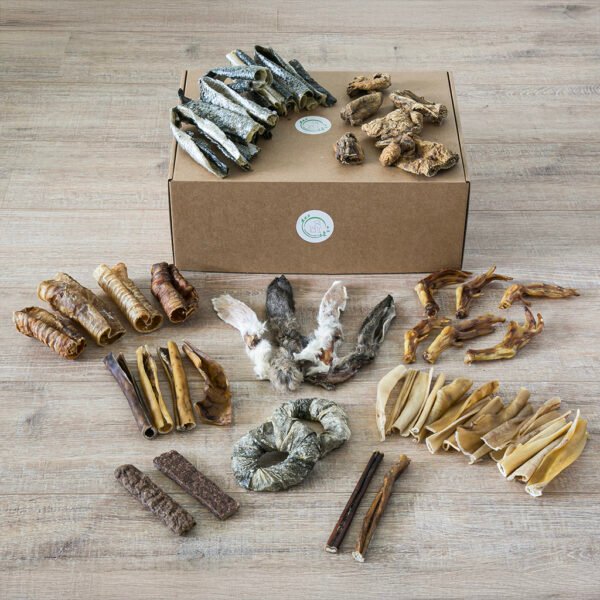 SnackNatuurlijk hondensnack box large voor honden van 10 tot 20 kg