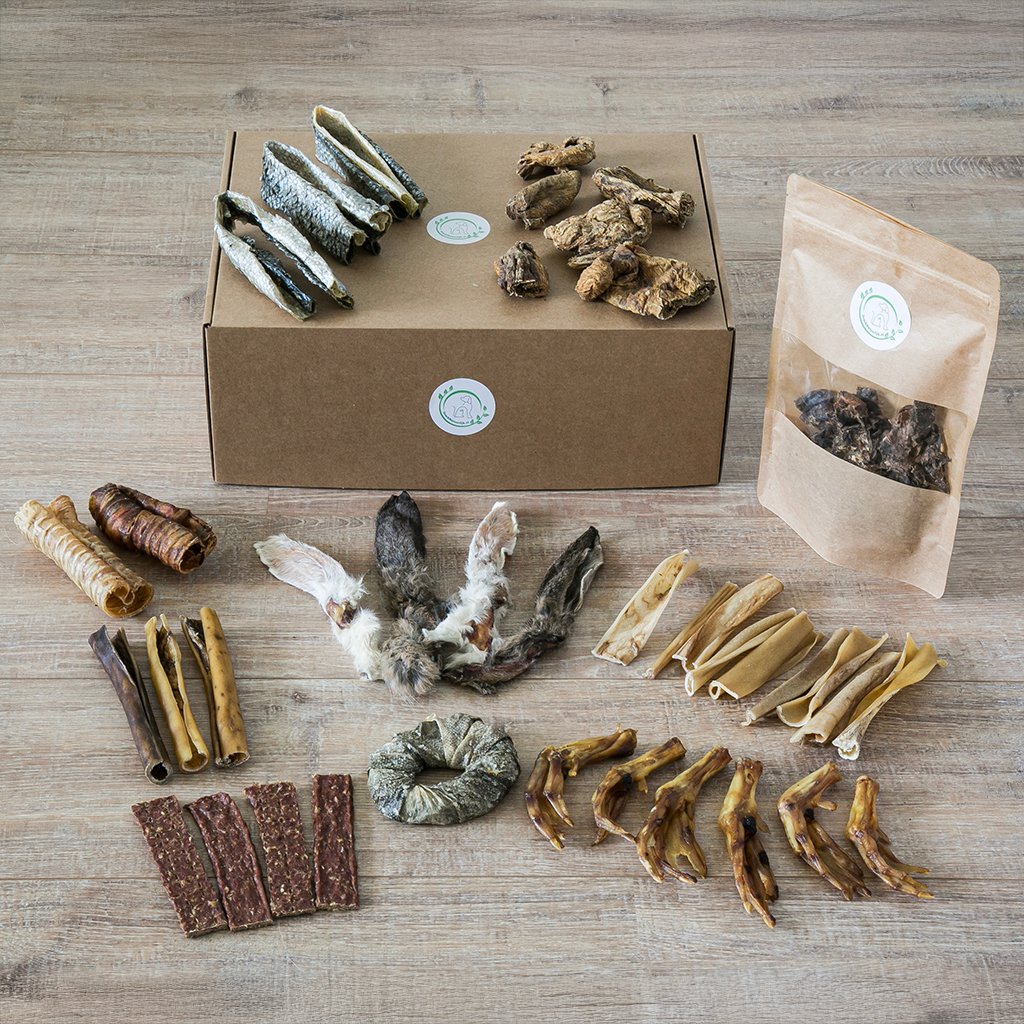 SnackNatuurlijk hondensnack box medium voor honden van 10 tot 20 kg