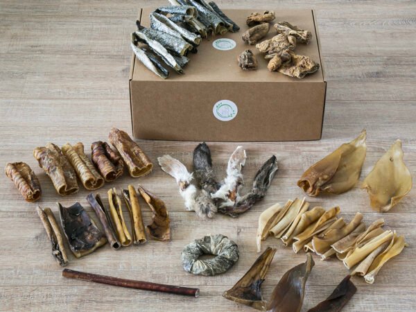 SnackNatuurlijk hondensnack box medium voor honden van 20 tot 30 kg