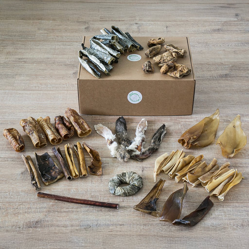 SnackNatuurlijk hondensnack box medium voor honden van 20 tot 30 kg