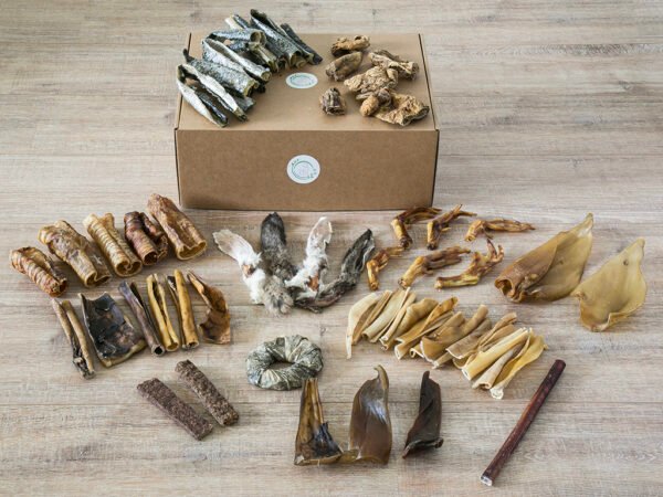 SnackNatuurlijk hondensnack box medium voor honden vanaf 30 kg