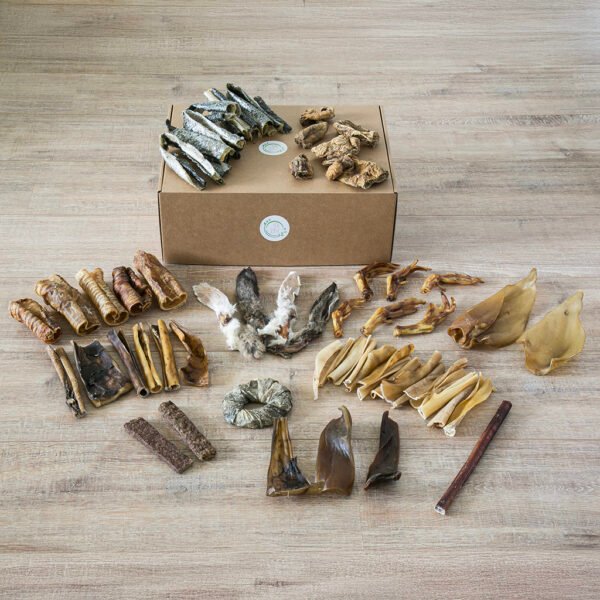 SnackNatuurlijk hondensnack box medium voor honden vanaf 30 kg
