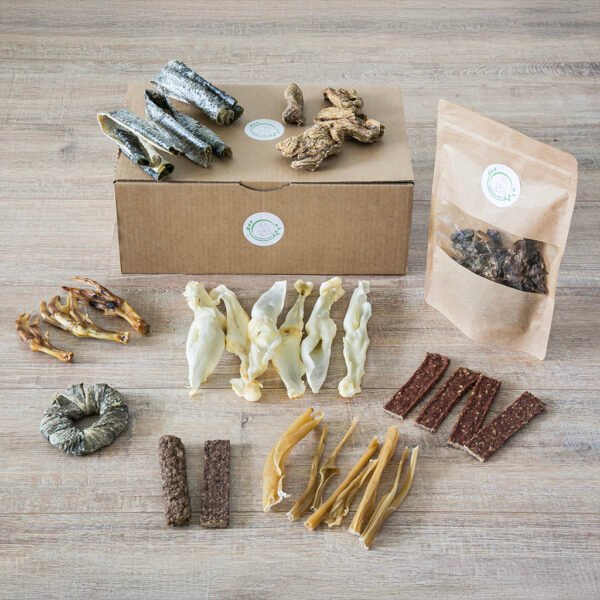 SnackNatuurlijk hondensnack box medium voor honden tot 10 kg
