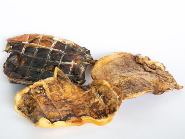 Natuurlijke runderkophuidplaten voor honden Gedroogde runderkophuidplaten voor honden