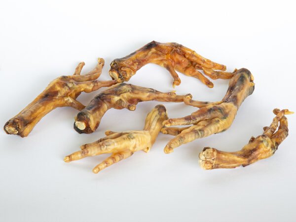 Natuurlijke kippenpoten voor honden Gedroogde kippenpoten voor honden